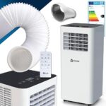 KLIM K9000 | Cicha klimatyzacja mobilna 3 w 1 + klimatyzator przenośny 9000 BTU + chłodnica powietrza + osuszacz + wentylator i klimatyzacja + klimatyzacja z...