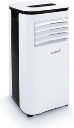 Korona 82001 Mobilny klimatyzator Iceberg 9.0 ECO | 9000 BTU/h | Monoblok 3 w 1 – chłodziarka, osuszacz, wentylator | Z wężem odprowadzającym powietrze przez okno |...