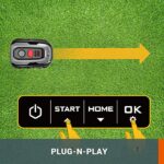 LANDXCAPE 18 V (maks. 20 V) 400 m² Kosiarka automatyczna LX796, system Muching, czujnik bezpieczeństwa, ultra cicha – Image 4