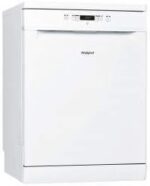 Zmywarka Whirlpool WRFC3C26 – Zmywarka 60 cm – Klasa energetyczna A++ / 46 decybeli – 14 kompletów naczyń – Kolor biały Panel: Biały – Wolnostojąca