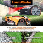 Lawnmaster Autonomiczna kosiarka automatyczna 24 V bezprzewodowa z czujnikiem obwodowym – najprostszy robot na rynku – Image 3