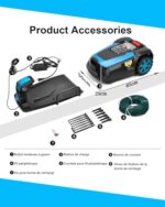 LEADZM Kosiarka automatyczna o powierzchni 1000 m2, kosiarka automatyczna z inteligentnym omijaniem przeszkód, kosiarka automatyczna z automatycznym ładowaniem, kosiarka autonomiczna z łącznością... – Image 6