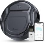 Lefant Odkurzacz automatyczny z pilotem, 2200Pa Odkurzacz automatyczny z łącznością WiFi/Bluetooth/Alexa/aplikacją, smukły i cichy, automatyczne ładowanie, 120 minut pracy, idealny do sierści zwierząt...