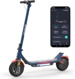 LEQISMART Elektryczna hulajnoga dla dorosłych, zasięg 25-30 km, silnik 250-350 W, 9-10 cali, solidne opony, prosta obsługa za pomocą aplikacji