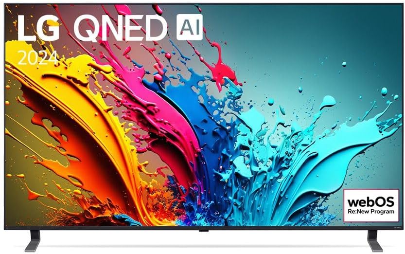 lg-tv-qned-2024-55qned85t-55-139-cm-qned-processeur-8-ai-4k-alexa LG TV QNED 2024 | 55QNED85T | 55” (139 cm) | QNED | Procesor α8 AI 4K | Alexa – Image 1