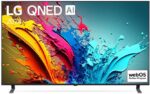 LG TV QNED 2024 | 65QNED85T | 65” (164 cm) | QNED | Procesor α8 AI 4K | Alexa