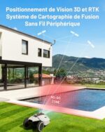 MAMMOTION YUKA 1500 Bezprzewodowa kosiarka automatyczna, kosiarka automatyczna do powierzchni do 1500 m², nachylenie 45%, instalacja bezprzewodowa, wizja 3D+ RTK, zarządzanie wielostrefowe... – Image 2