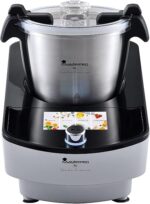 MasterPRO BY CARLO CRACCO – Urządzenie kuchenne 1000 W 3,5 l – 12 programów – Sterowanie dotykowe LED – Wielofunkcyjne z kompletem akcesoriów – w tym funkcja gotowania na parze
