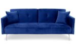 Menzzo Carla Sofa aksamitna, niebieska, 191 – Image 2
