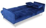 Menzzo Carla Sofa aksamitna, niebieska, 191 – Image 4