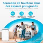 MIDEA Cicha klimatyzacja mobilna 12000 BTU z odprowadzaniem powietrza – przenośne ogrzewanie i klimatyzacja gotowe do montażu 3500 W – klimatyzacja odwracalna typu split – zestaw okienny, pilot zdalnego sterowania i... – Image 3