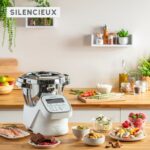 Moulinex Robot kuchenny z funkcją łączności, 14 trybów, tryb ręczny, 4,5 l, nieograniczona liczba przepisów, wyprodukowany we Francji, cichy, 5 akcesoriów i krajalnica do warzyw, I-Companion XL, biały... – Image 6