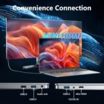 NIAKUN Laptop, procesor N95, 16″ RAM 16 GB + SSD 512 GB, do 3,4 GHz Full HD 1920 x 1200 p, notebook z podświetlaną klawiaturą, 6000 mAh – Image 3