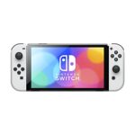 Nintendo Switch (model OLED) z białymi Joy-Con – Image 3