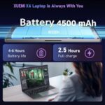 Laptop 15,6 cala, laptop dla graczy z systemem Windows 11 Pro, 16 GB pamięci RAM, dysk SSD 256 GB / TF 1 TB, procesor Celeron N4000, ekran IPS 1920 x 1080, WiFi 5G, Bluetooth 5, złącze MINI HDMI, komputer... – Image 4