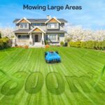 Osoeri Kosiarka automatyczna do ogrodów o powierzchni do 800 m², silnik bezszczotkowy 50 W, 20 V 4,0 Ah Kosiarka automatyczna z aplikacją, szerokość i wysokość koszenia 18 cm / 20-60 mm, automatyczny powrót do... – Image 2