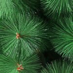 Choinka sztuczna Choinka sztuczna Gałązka choinkowa z PVC Metalowy stojak Łatwy montaż Dekoracja świąteczna – zielona 150 cm (5 stóp) (300 cm (9,8 stóp)) (300 cm (9,8 stóp))… – Image 3