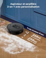 Proscenic Q8 Max Robot odkurzacz z funkcją mycia 4200Pa ze stacją, automatycznym czyszczeniem, nawigacją Lidar 360° z mapowaniem, 200 min, odpowiedni do sierści zwierząt, dywanów i... – Image 6