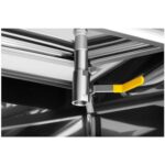 Royal Catering Elektryczna frytkownica podwójna na szafce restauracyjnej z profesjonalnym kranem RCEF-16DSH (2 x 16 l łącznie / 2 x 10 l oleju, 2 x 6000 W, prąd trójfazowy 400… – Image 5