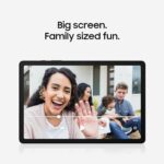 SAMSUNG Galaxy Tab A9+ Tablet 11” 64 GB Tablet z systemem Android, duży ekran, cztery głośniki, ulepszony chipset, wyświetlanie wielu okien, smukła, lekka i wytrzymała konstrukcja, wersja amerykańska, 2024, grafitowy – Image 4