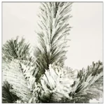 Sztuczna choinka świąteczna Snoin pokryta PVC na metalowym stojaku Choinka świąteczna z zawiasami z drewna świerkowego Realistyczny wygląd do dekoracji świątecznych – 210 cm Modna – Image 5