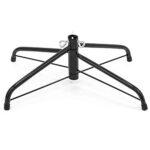 Czarna choinka bożonarodzeniowa, sztuczna choinka bożonarodzeniowa z dekoracją zewnętrzną typu pop-up, choinka bożonarodzeniowa Silm Pencil z metalowym stojakiem do małych pomieszczeń – czarna 120 cm/4 ft (czarna 210 cm/7 ft)… – Image 6