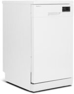 SCHNEIDER SDW947D, Zmywarka 45 cm, 9 kompletów, 47 dB, 4 programy, Opóźniony start, Regulowane nóżki, Zabezpieczenie przed przelaniem, Biały – Image 2