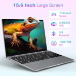 SGIN 15,6-calowy laptop, 128 GB SSD, 4 GB DDR4 Laptop z procesorem Celeron, ekranem IPS, dwuzakresowym WiFi, BT5.0, 2 portami USB 3.2, mini HDMI, rozkładanym na 180°... – Image 2