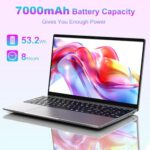 SGIN 15,6-calowy laptop, 128 GB SSD, 4 GB DDR4 Laptop z procesorem Celeron, ekranem IPS, dwuzakresowym WiFi, BT5.0, 2 portami USB 3.2, mini HDMI, rozkładanym na 180°... – Image 6