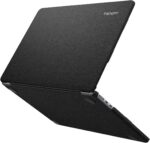 Spigen Urban Fit Etui kompatybilne z MacBook Air 13 cali M3 (2024) / MacBook Air 13 cali M2 A2681 (2022) Sztywna ochrona – Czarne