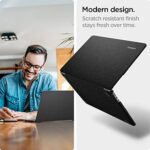 Spigen Urban Fit Etui kompatybilne z MacBook Air 13 cali M3 (2024) / MacBook Air 13 cali M2 A2681 (2022) Sztywna ochrona – Czarne – Image 5