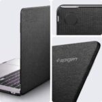 Spigen Urban Fit Etui kompatybilne z MacBook Air 15 cali M3 (2024) / MacBook Air 15 cali M2 2941 (2023) Sztywna ochrona – Czarne – Image 3