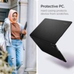 Spigen Urban Fit Etui kompatybilne z MacBook Air 15 cali M3 (2024) / MacBook Air 15 cali M2 2941 (2023) Sztywna ochrona – Czarne – Image 4