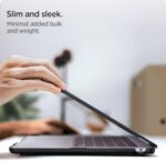 Spigen Urban Fit Etui kompatybilne z MacBook Air 15 cali M3 (2024) / MacBook Air 15 cali M2 2941 (2023) Sztywna ochrona – Czarne – Image 6