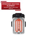 T-Fal Fr3900 Frytkownica z potrójnym koszem i wyjmowanym profesjonalnym elementem grzejnym ze stali nierdzewnej, 4 litry, ZE STALI NIERDZEWNEJ Frytkownica olejowa z jednym koszem Silver – Image 3