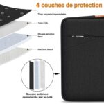 TECOOL 13,3 cala Pokrowiec na MacBook Air/Pro 13 M1 M2 M3 (2010-2024), MacBook Pro 14 M1 M2 M3 (2021-2023), 13,5 Surface Laptop, Etui 13,3 Acer Lenovo Dell HP Komputer… – Image 3