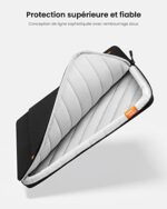 tomtoc 360° Pokrowiec na 13-calowego MacBooka Air 2024-2018 M3/A3113 M2/A2681 M1/A2337, 13-calowego MacBooka Pro M2/A2686 M1/A2338 2022-2016, wodoodporne, odporne na wstrząsy, zapewniające pełną ochronę... – Image 3