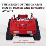 Kosiarka automatyczna, moc 7,5 KM Kosiarka automatyczna hybrydowa czterosuwowa z pilotem zdalnego sterowania, kosiarka pokonuje nachylenia do 30° Wyposażenie... – Image 5