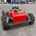 Kosiarka automatyczna, moc 7,5 KM Kosiarka hybrydowa czterosuwowa, benzynowo-elektryczna, pokonująca nachylenia do 30°, z pilotem zdalnego sterowania, wyposażeniem do konserwacji...