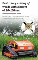 Kosiarka automatyczna, kosiarka spalinowa czterosuwowa z pilotem zdalnego sterowania, kosiarka gąsienicowa o mocy 7,5 KM, koszenie 2000 m²/h, podnosi się do 30° nachylenia, dla... – Image 4