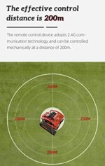 Kosiarka automatyczna, kosiarka spalinowa czterosuwowa z pilotem zdalnego sterowania, kosiarka gąsienicowa o mocy 7,5 KM, koszenie 2000 m²/h, podnosi się do 30° nachylenia, dla... – Image 6