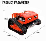 Kosiarka automatyczna, kosiarka spalinowa czterosuwowa z pilotem zdalnego sterowania, kosiarka gąsienicowa o mocy 7,5 KM, koszenie 2000 m²/h, podnosi się do 30° nachylenia, dla... – Image 7