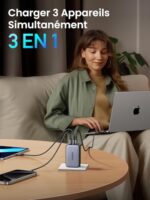 UGREEN Nexode X 100W Szybka ładowarka USB C z technologią GaNInfinity AirPyra Gniazdo sieciowe USB C Kompatybilna z MacBook Pro Air M3 M2 M1 iPad Pro Air 2024 iPhone 15 Plus Pro… – Image 3