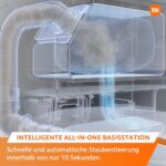 Xiaomi Robot Vacuum X20+ Odkurzacz automatyczny, stacja wielofunkcyjna (moc ssania 6000 Pa; 140 min autonomii; samoczyszczenie, opróżnianie, suszenie i napełnianie wodą;... – Image 6