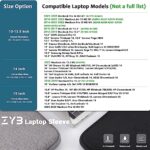 ZYB Pokrowiec na laptopa 13-13,3 cala, pokrowiec na MacBook Air/Pro 13 cali M3 M2 M1 2024 2022 2020-2012,MacBook Pro 14 M3 M2 M1 2021 2023, 13,3 cala PC itp. – Image 2