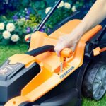 LawnMaster CLMF2437G Kosiarka akumulatorowa 24 V Max 2×4,0 Ah Akumulator, 37 cm, do 300 m² Mulczowanie 40 l, 6-stopniowa regulacja wysokości koszenia 22–72 mm 2 lata gwarancji – Image 4