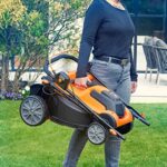 LawnMaster CLMF2437G Kosiarka akumulatorowa 24 V Max 2×4,0 Ah Akumulator, 37 cm, do 300 m² Mulczowanie 40 l, 6-stopniowa regulacja wysokości koszenia 22–72 mm 2 lata gwarancji – Image 5