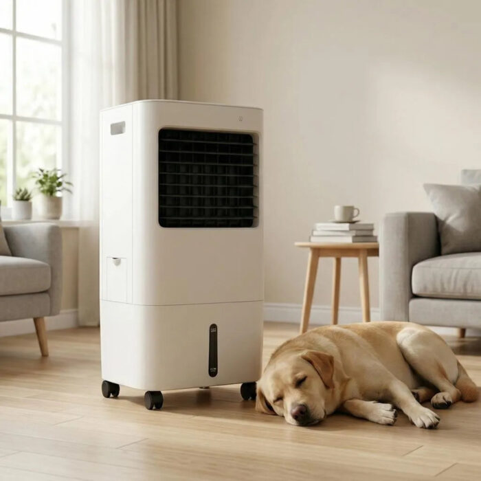 Coldest Breeze™ Fresco — Rafraîchisseur d'Air 3-en-1 · Grand Réservoir 20L