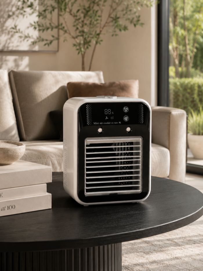 Coldest Breeze™ Compact Silent — Mini Rafraîchisseur Silencieux pour Chambre